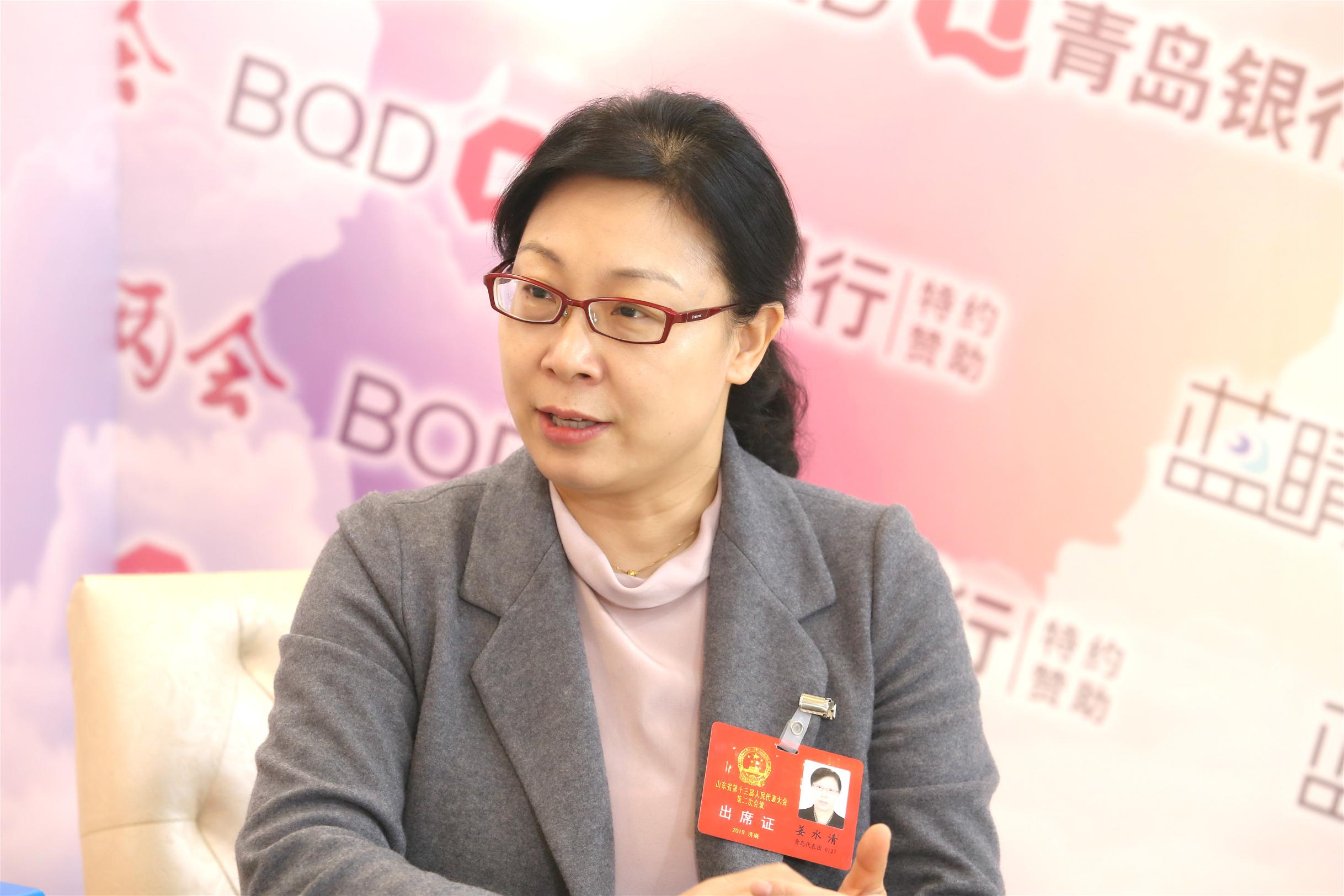 蓝睛看两会丨省人大代表姜水清